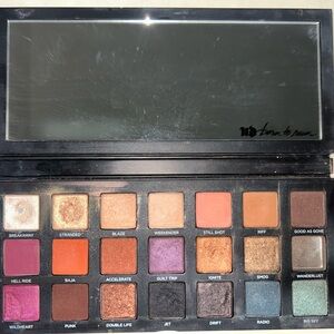 Hard to find Urban Decay Born to Run eyeshadow palette jet, big sky, good